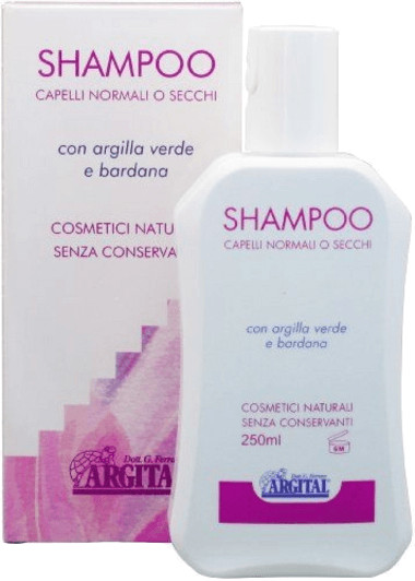 Argital Shampooing pour cheveux secs et normaux (250 ml)