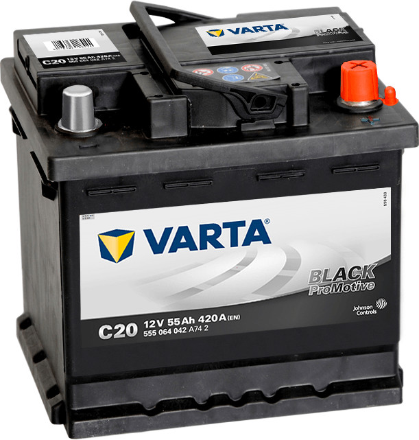 VARTA Promotive Black 12V 55Ah C20