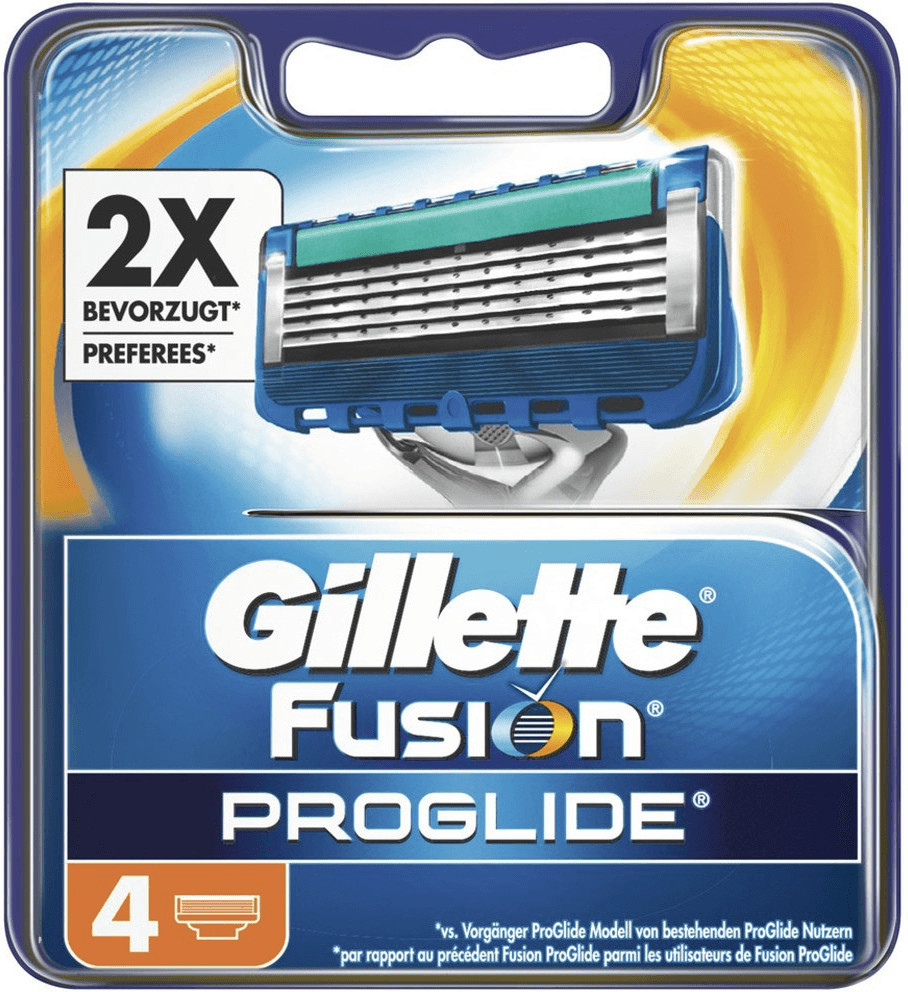Photos - Razor / Razor Blade Gillette Fusion ProGlide Replacement Blades 4 pack 