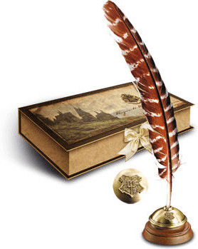 The Noble Collection Harry Potter - Plume d'écriture de Poudlard