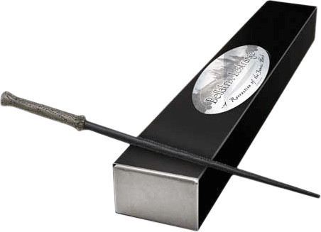 The Noble Collection Baguette magique Harry Potter (édition personnage) Bellatrix Lestrange