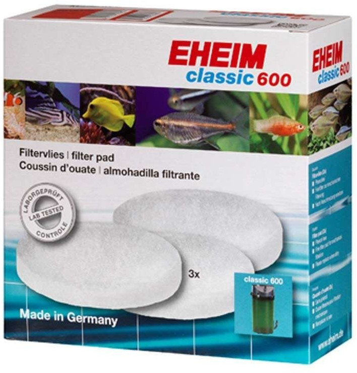 Eheim Coussins d'ouate Classic 600 3 pièces (2616175)