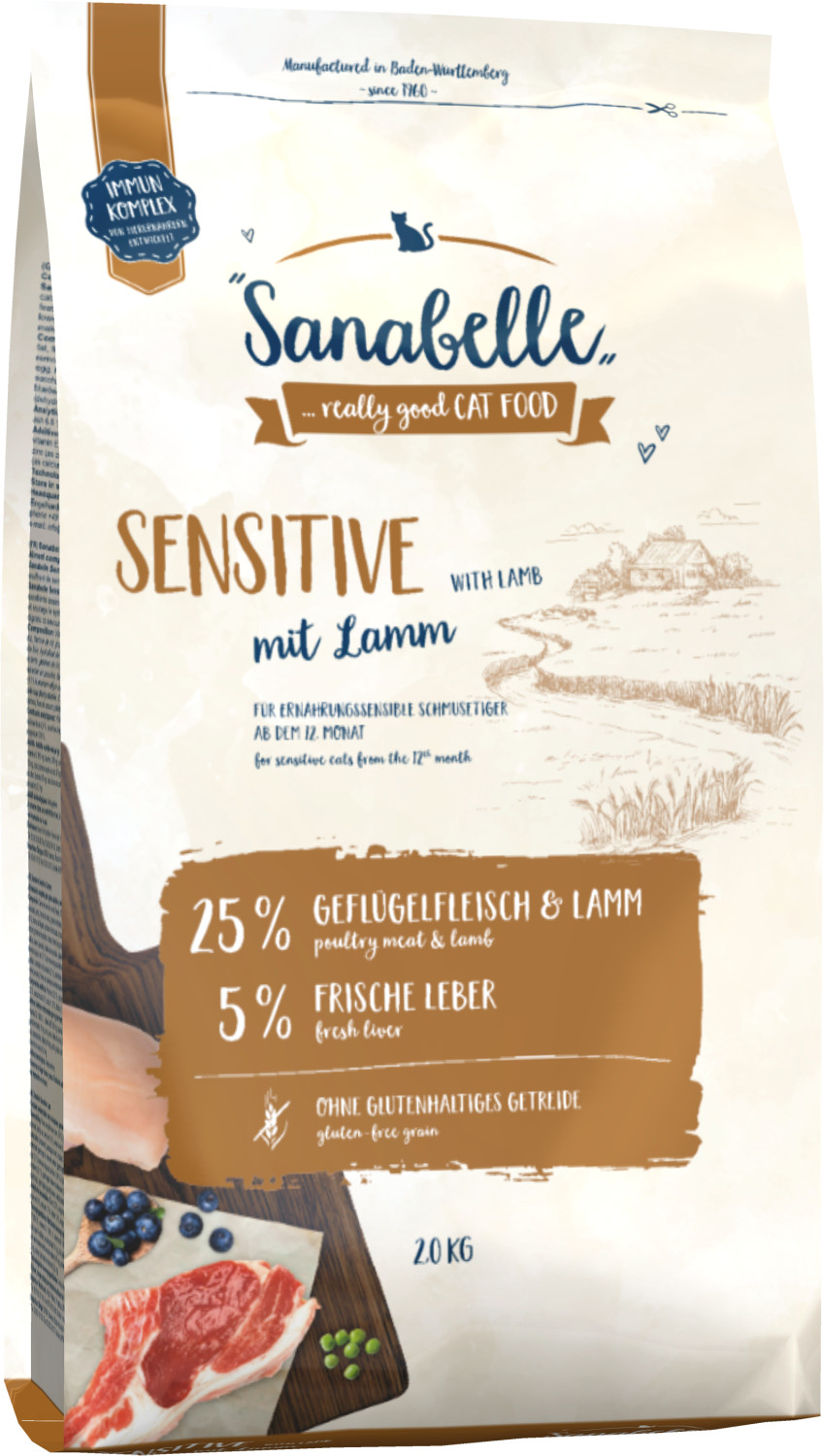 bosch Sanabelle Sensitive agneau (2 kg)