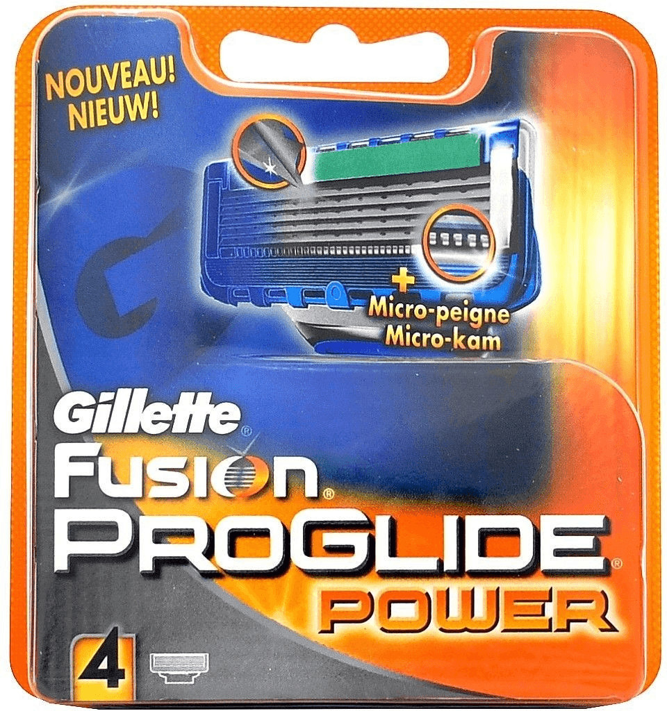 Gillette Fusion ProGlide Power Blades (4 pack)