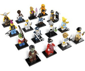 Versand sparen! LEGO Minifiguren 8804 BPZ Serie 4 Punker Rocker 
