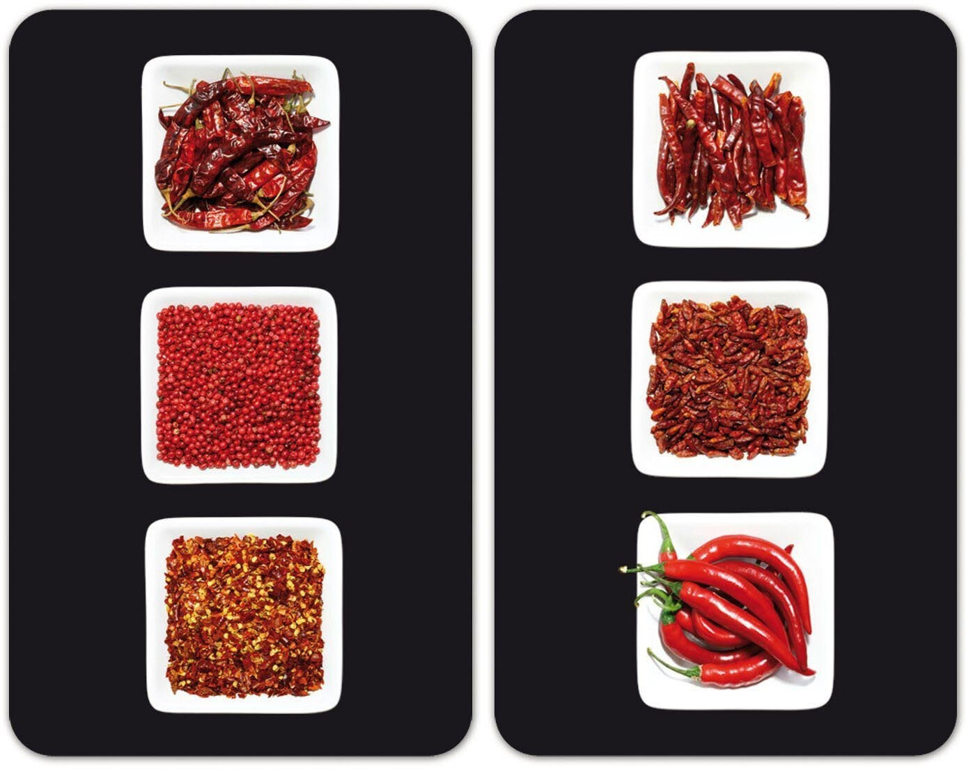 Wenko Couvercle universel piment rouge (set de 2)