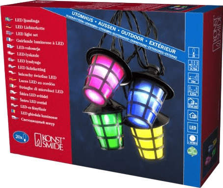 LED Lampion Lichterkette
