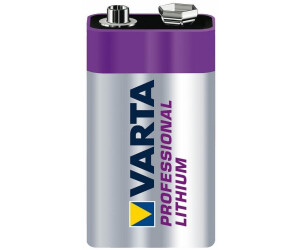 Pile batterie 9V / E Block Varta Lithium Varta 6122 1x 6F22 / 6LR61 / AM-61