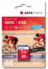 AgfaPhoto SDHC Professional High Speed 4 Go Classe 10 (10424)