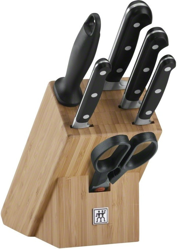Zwilling Professional S Bloc de couteaux 7 pièces (bambou)