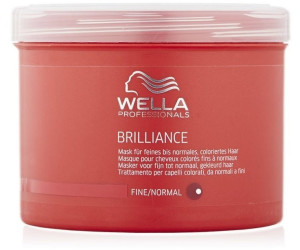 wella brilliance maske fur feines haar