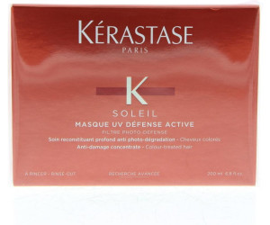 Kerastase - Maschera per capelli Soleil Masque UV Defense Active, barattolo  da 200 ml : : Bellezza