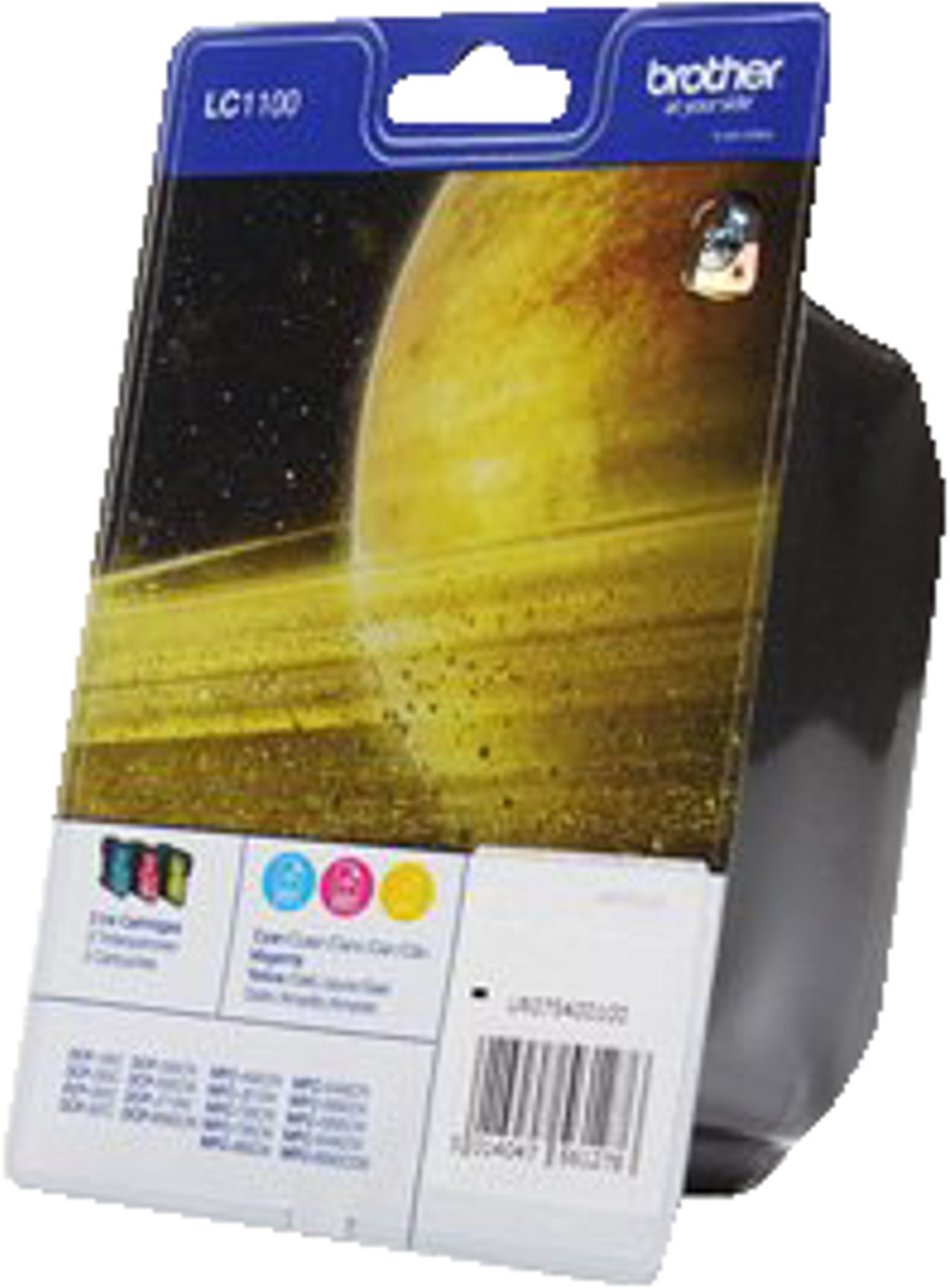Brother LC-1100 Multipack couleurs (LC1100RBWBPDR)