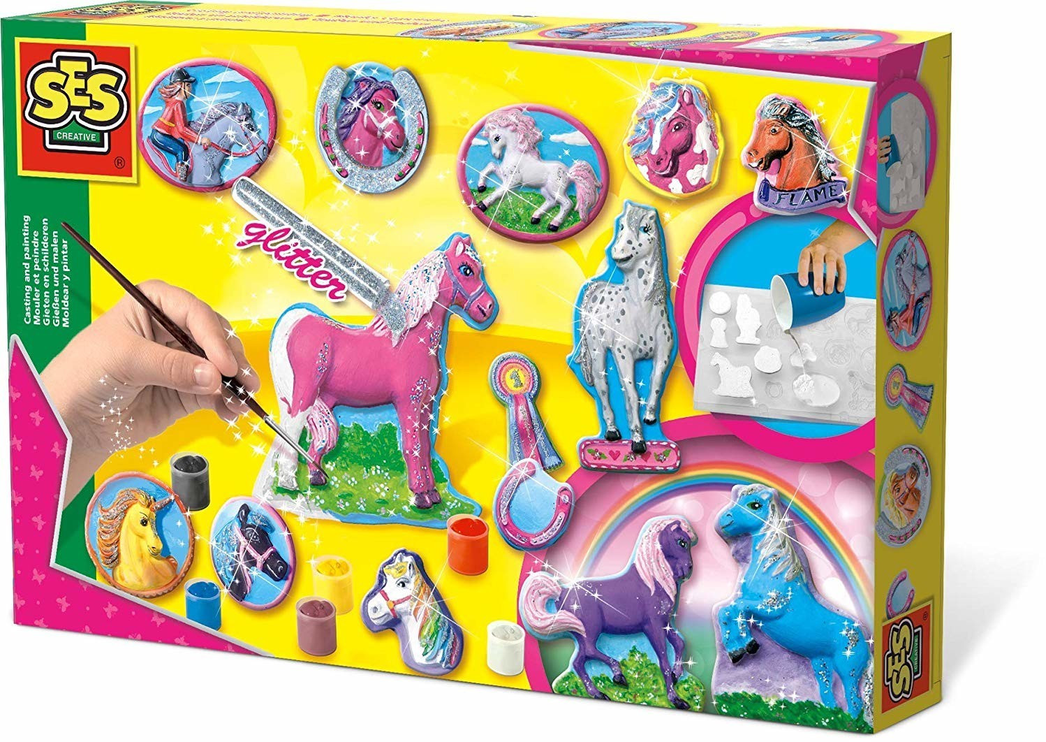 SES Creative Mouler et peindre - Cheval
