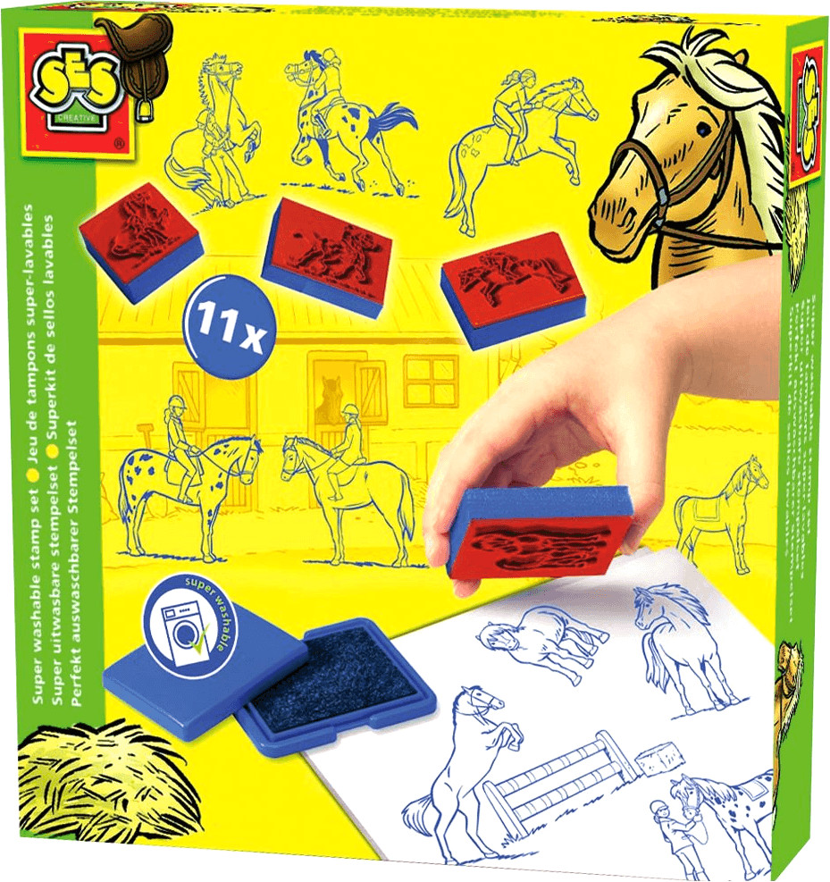 SES Creative Set de pochoirs et cachets