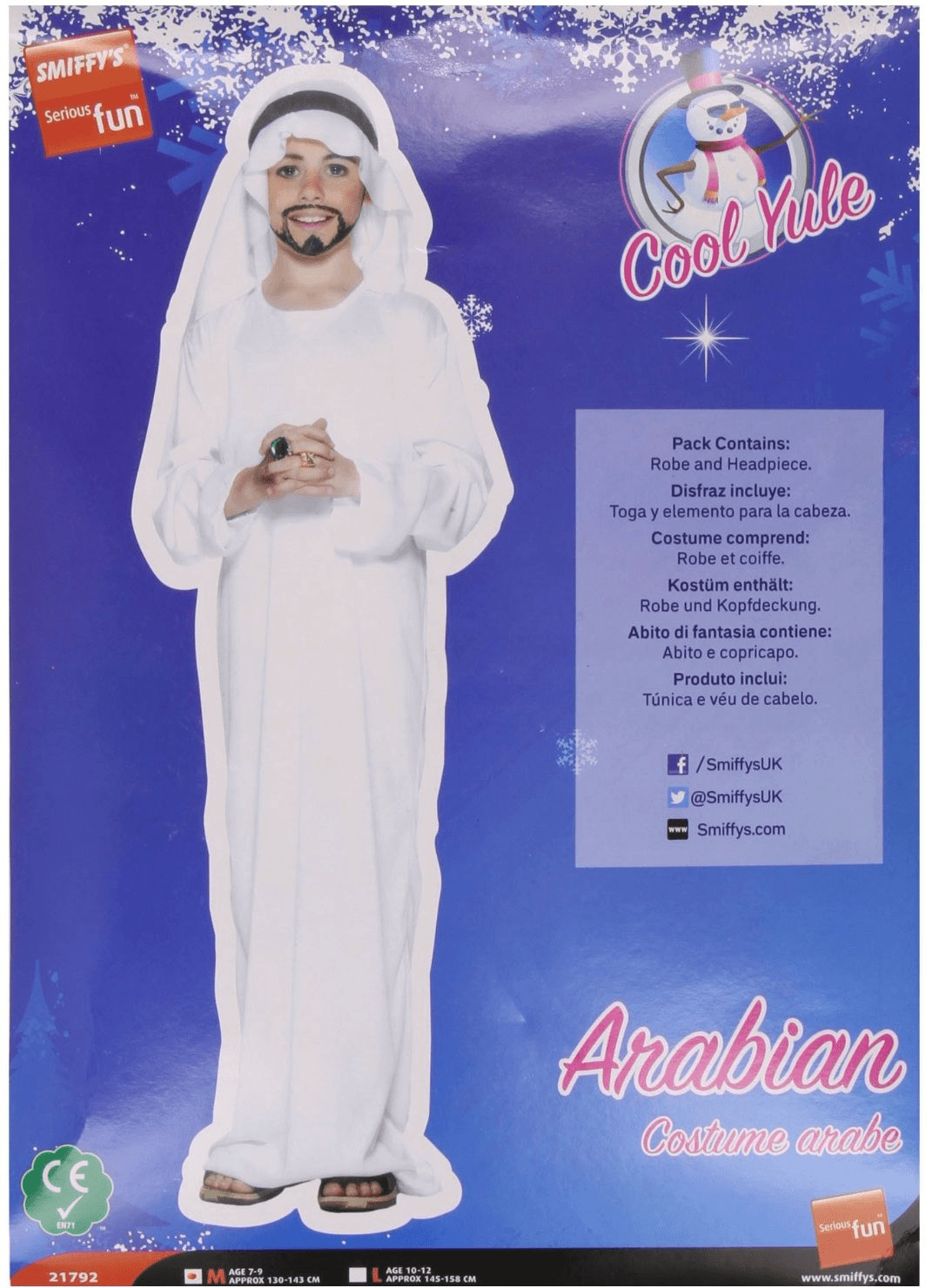 Smiffy's Prince arabe