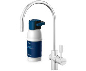 Untertisch-Wasserfilter: BRITA Filter-Kopf für BRITA Filter P1000 inkl.  Flexschlauch, Eckventil-Adapter, Digiflow-Wasseruhr
