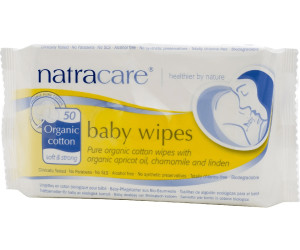 Natracare Baby Wipes (50 pk)