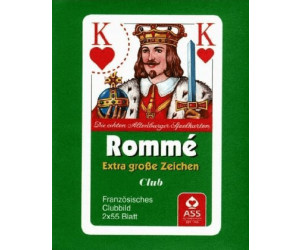 5 Senioren Romme Kartenspiele Club Französisches Bild Spielkarten von Frobis 