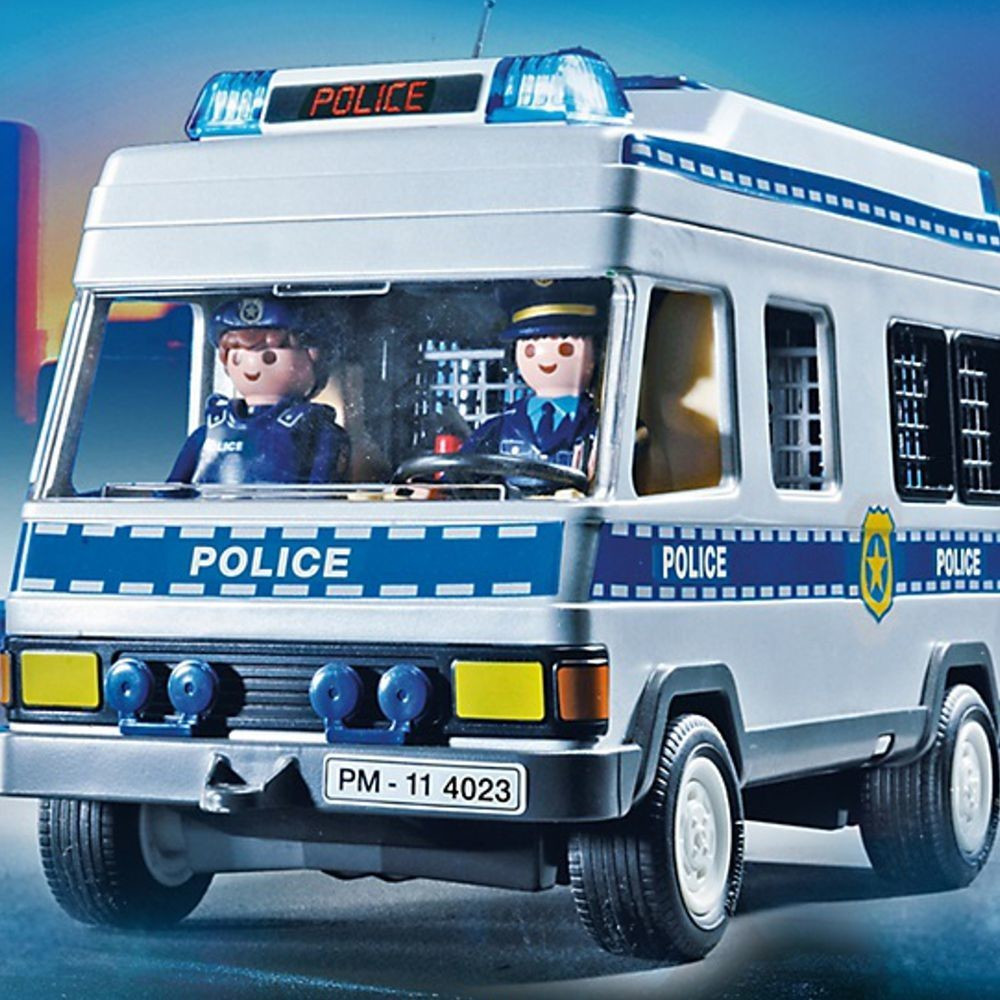 Soldes Playmobil Fourgon équipé et policiers (4023) 2024 au meilleur prix  sur