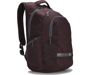 Case Logic 16 Laptop Backpack (Black with Red Straps) DLBP-116