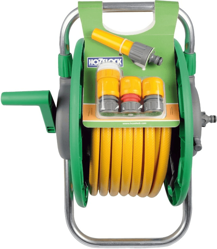 Buy Hozelock Assembled Hose Reel and 25m Hose (2431) from £42.93