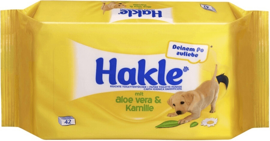 Hakle Humid Refill Pack Aloe Vera & chamomile (42 pcs.)