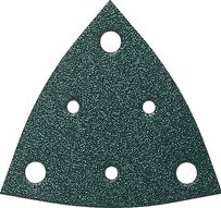 Fein 5 feuilles abrasives perforées grain 80 (63717110043)