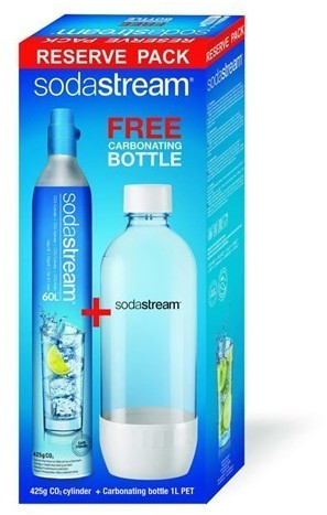 Cylindre GAZ CO2 supplémentaire Sodastream avec 1 bouteille PET offerte !
