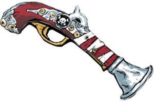 BestSaller Pistolet de pirate