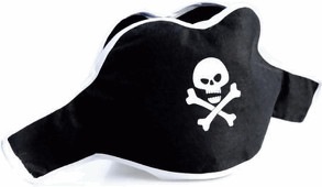 BestSaller Chapeau de pirate noir