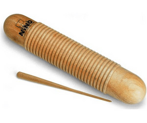 Guiro 1 ton instrument de musique percussion jouet en bois - Un