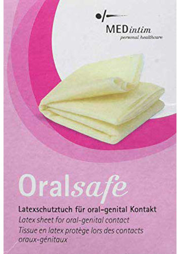 Kessel Medintim Oral Safe Latexschutztuch Vanille 8 Stk Ab 8 64