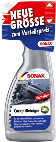 2x SONAX Xtreme CockpitReiniger Innenraumreiniger für Kunststoffe