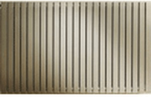 Acova Altaï horizontal double 466 W (éléments verticaux)