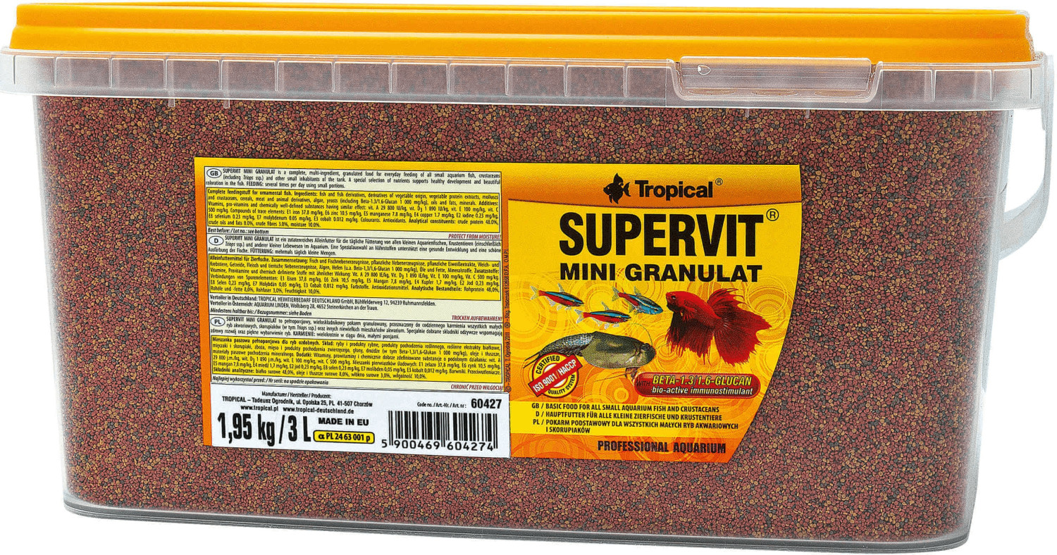 Tropical Supervit Mini Granulat (3 litres)