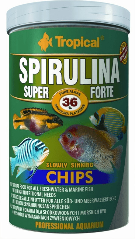 Tropical Super Spirulina Forte Chips (250 ml)