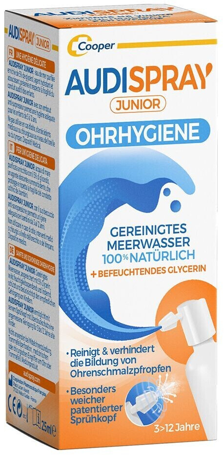 Audispray Junior Hygiène De L'Oreille 15 Ml - Nettoyage Doux Dès 3 Ans