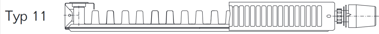 Buderus Logatrend VC-Profil 11 (500 x 900 mm)