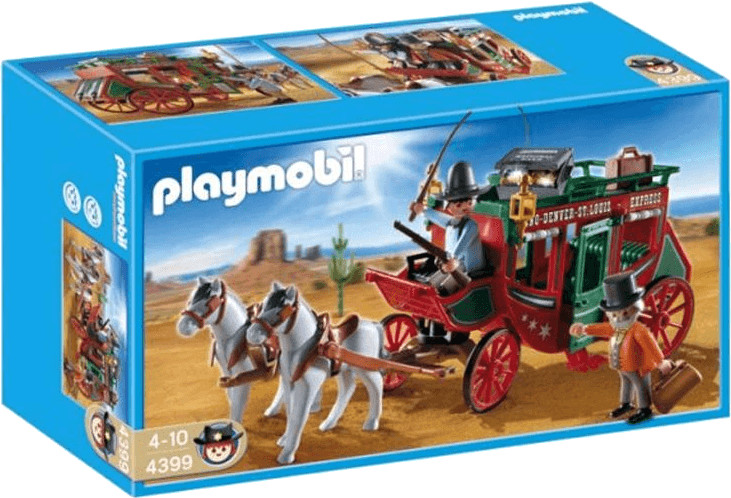 Playmobil Western - City Stage Coach (4399)