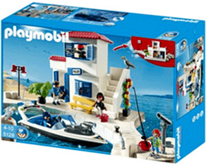 Playmobil Harbour Police Station with Speed Boat (5128)