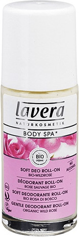 Lavera Body Spa Soft déo roll-on rose sauvage bio (50 ml)