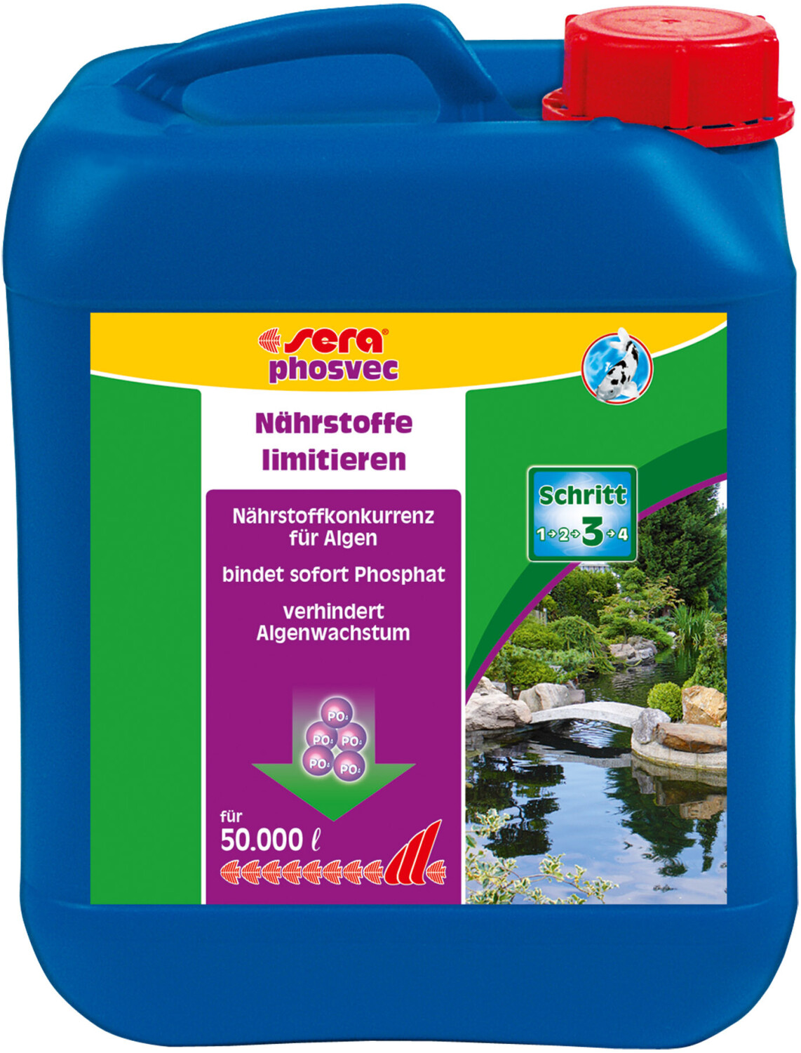 sera pond phosvec (5000 ml)