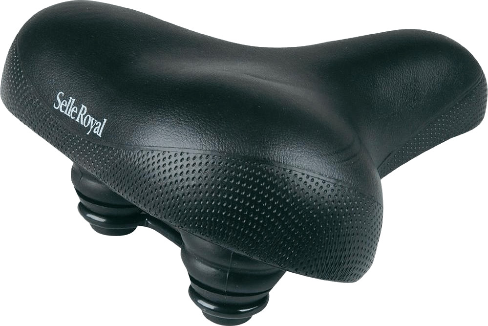 Selle Royal Selle de randonnée rembourrée avec suspension élastomère