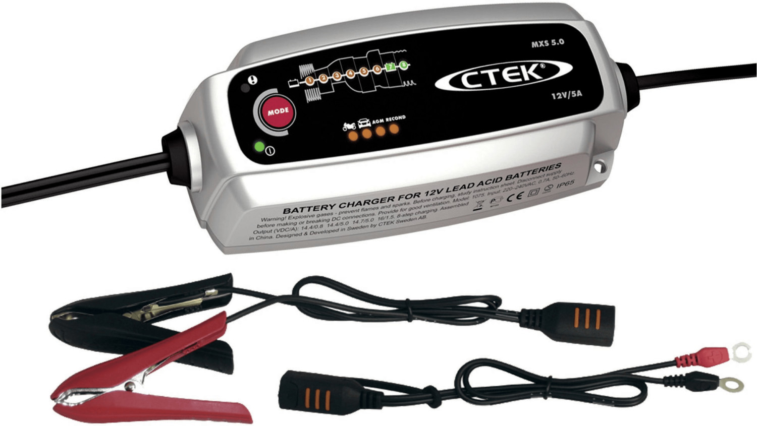 CTEK MXS 5.0 Batterieladegerät Auto PKW KFZ Motorrad Batterie Ladeger