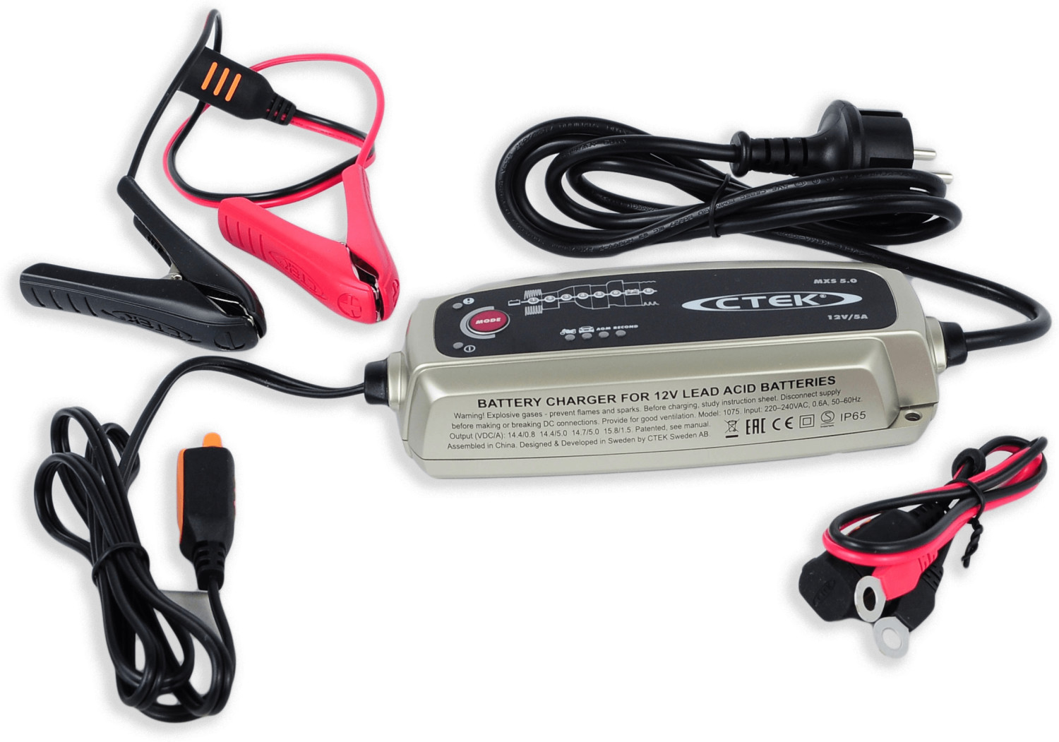 CTEK MXS 5.0 Ladegerät 12 Volt Batterieladegerät Erhaltungsladegerät -  Car-Pa, 84,99 €