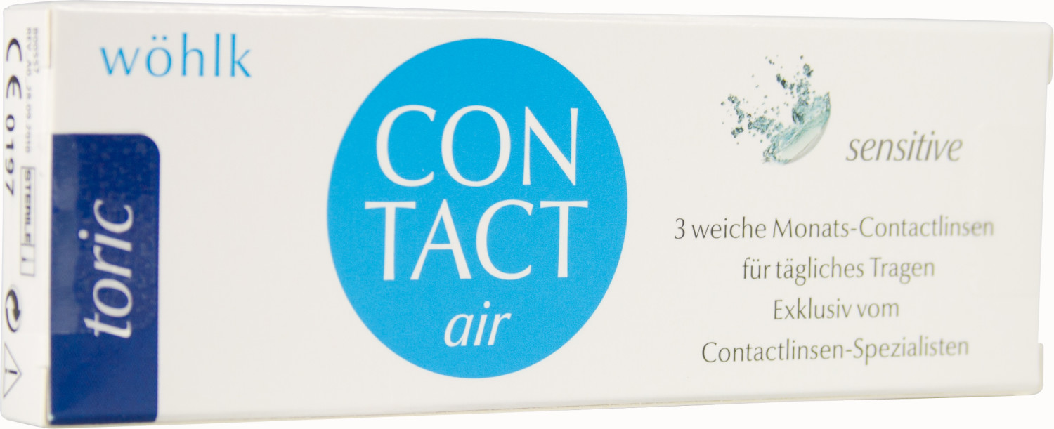 Wöhlk Contact Air toric (3 lentilles)