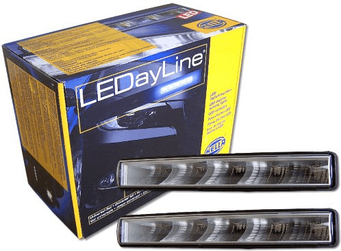 HELLA 12V LEDayFlex LED Tagfahrlicht 2x 5 Module Dimmfunktion 2PT 010  458-811, Tagfahrleuchten, Beleuchtung