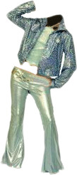Widmann costume pour enfant pop star