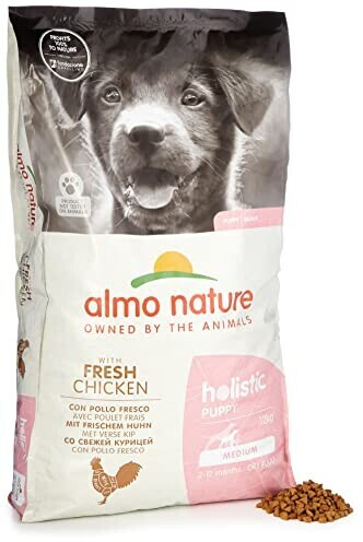 Almo Nature Holistic Medium Puppy poulet & riz (12 kg)